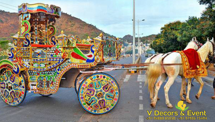 wedding chariot vdecors and events